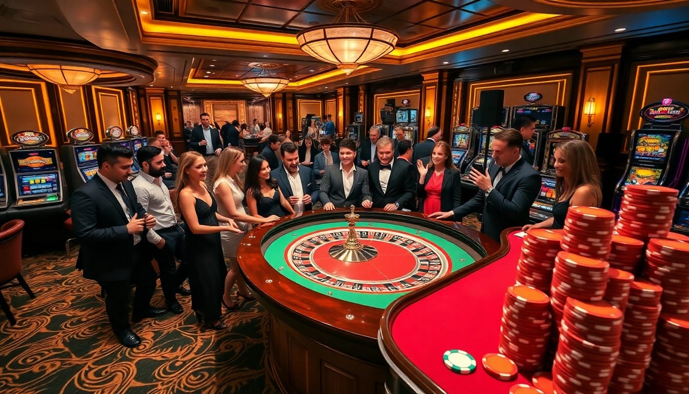 Découvrez l'excitation au meilleur casino en ligne France avec une roulette dynamique et des machines à sous.
