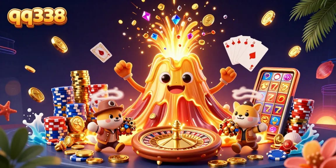 Play the best Android offline games with qq338, featuring thrilling casino elements and vibrant treasures.