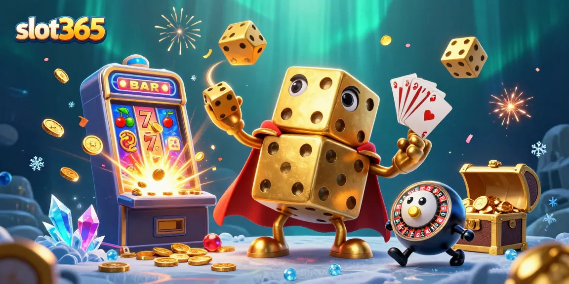 Experience thrilling gameplay at slot365 with a vibrant 3D casino atmosphere.