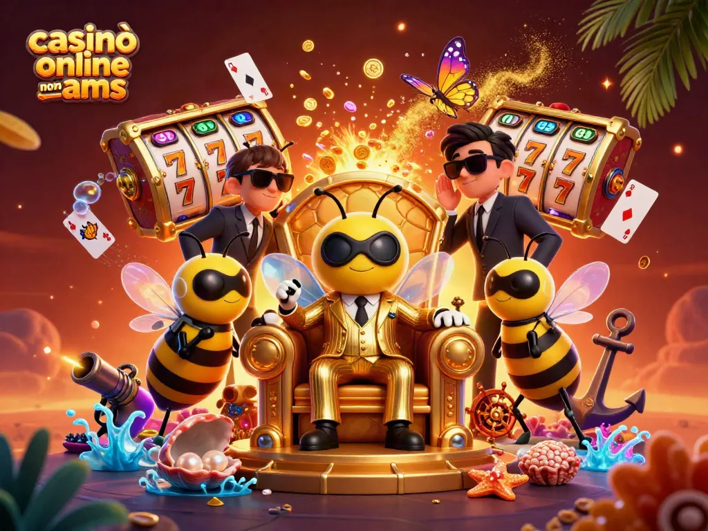 Gioca nei casinò online non AAMS con avventure tra api e tesori sottomarini.
