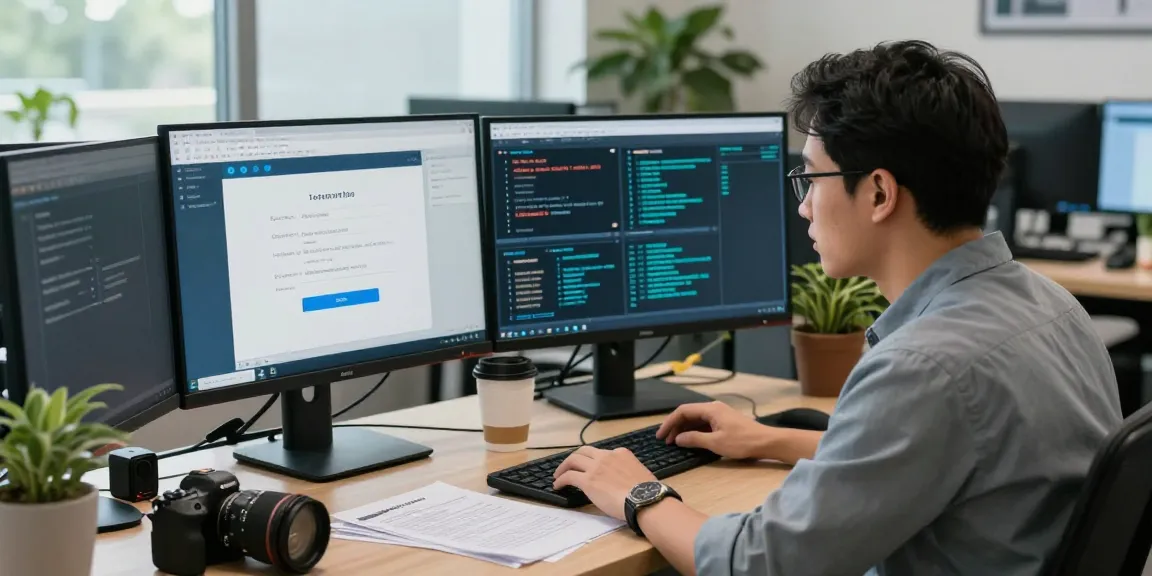 Professional analyzing browser security protocols on https://shs-dome5.com/ in a modern workspace.