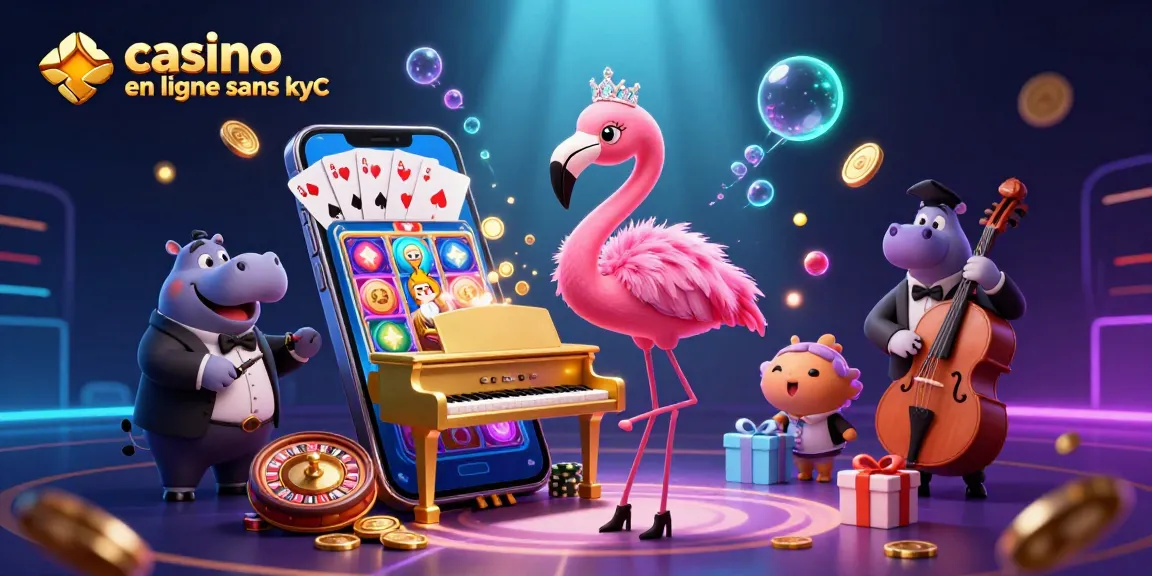 Gagnez des jackpots avec le casino en ligne sans kyc, à travers une ambiance colorée et dynamique.