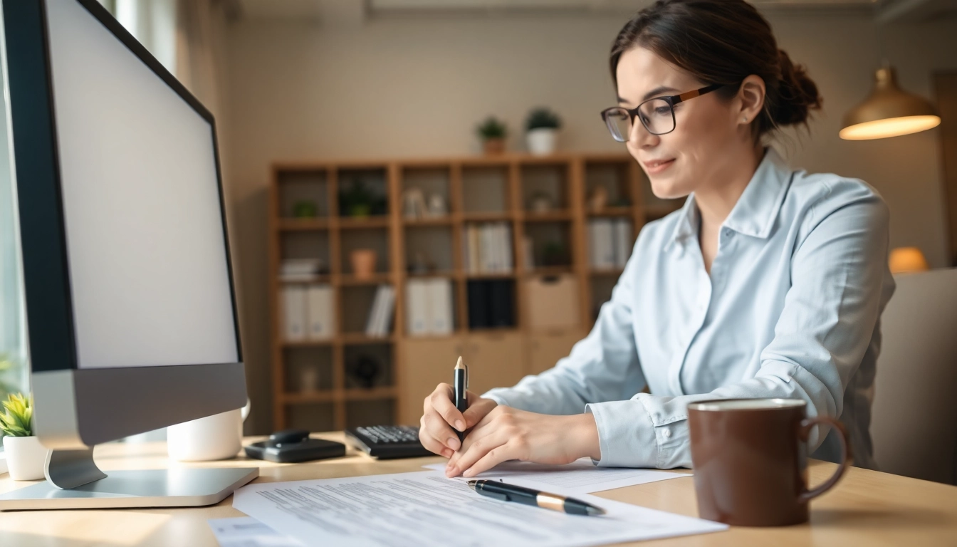 Experience fast warranty claim decisions through a professional setting demonstrating efficient processing.