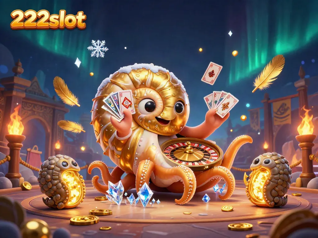 Mempersembahkan 222slot dengan nautilus raksasa dan elemen kasino yang memukau.
