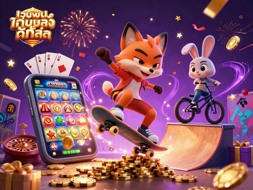 สร้างประสบการณ์เว็บพนันออนไลน์ เว็บตรง ดีที่สุด โดยการเล่นเกมคาสิโนที่น่าตื่นเต้นและมีสีสัน