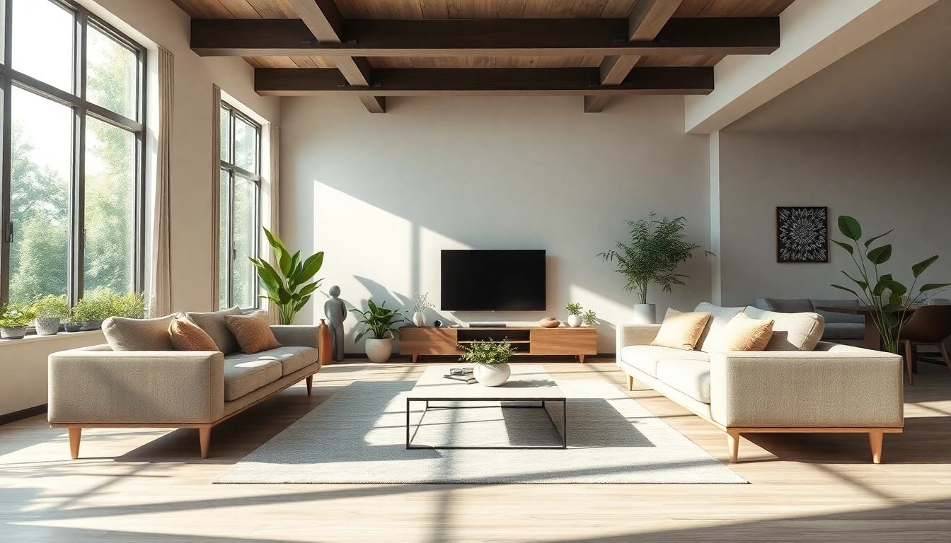 Experience Seamless Living in a harmonious, minimalistic space blending nature and technology.