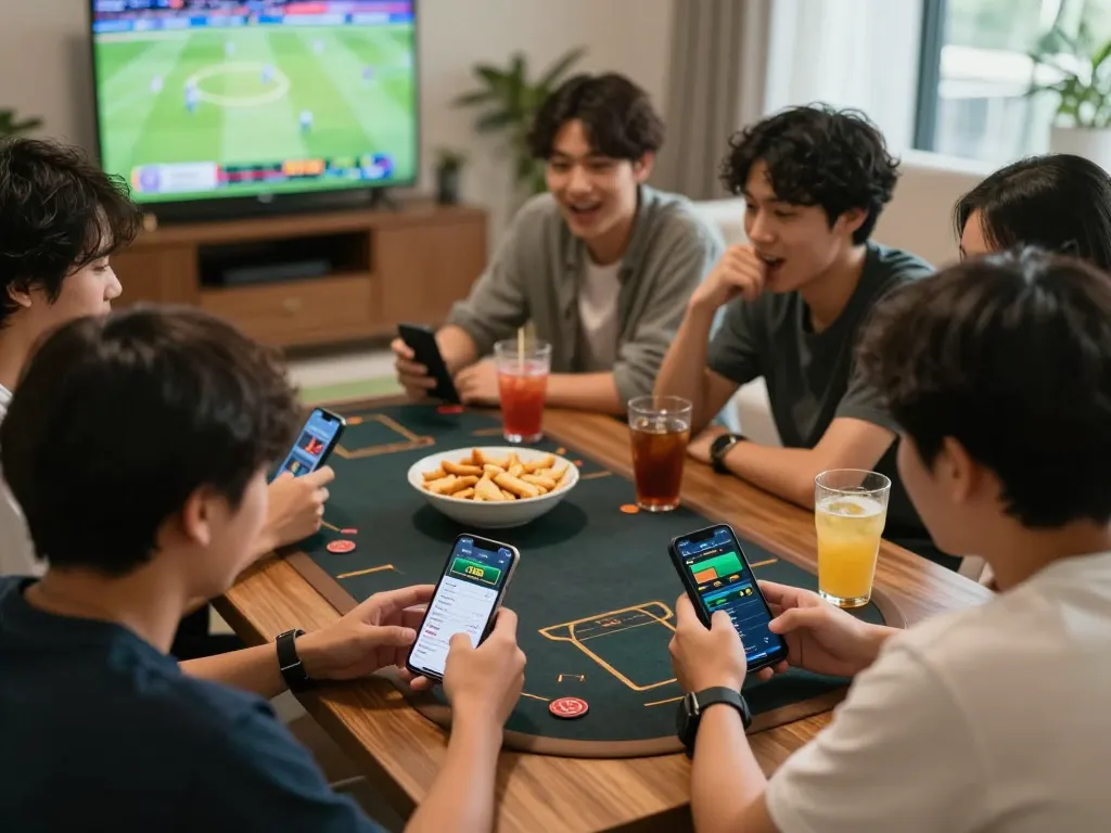 C168 nhà cái users celebrating a big win while engaging in exciting sports betting at home.