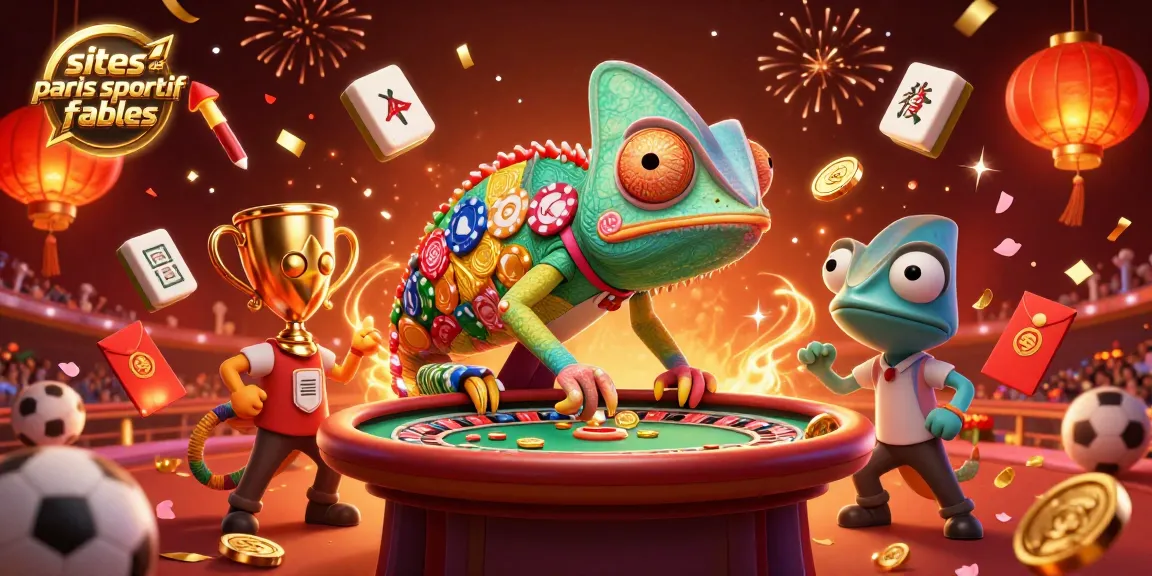 Des paris sur des sites de paris sportif fiables avec un caméléon dynamique captivant les joueurs.