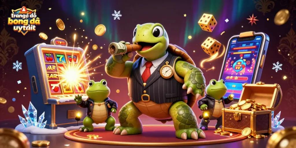 Khám phá trang cá độ bóng đá uy tín với nhân vật hoạt hình 3D và hiệu ứng casino sống động