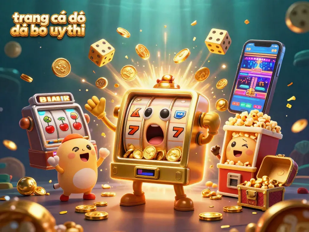Trải nghiệm trang cá độ đá bóng uy tín với các máy đánh bạc 3D và các biểu tượng hấp dẫn.