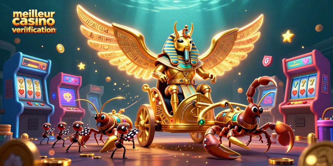 Jouez et gagnez avec le meilleur casino sans vérification dans cette illustration dynamique et colorée.