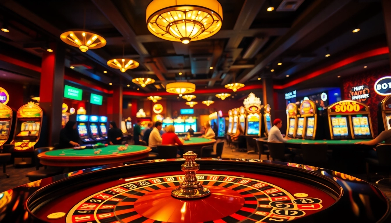 Ein spannendes Erlebnis mit einem casino bonus ohne einzahlung neu in einem lebhaften Casino.