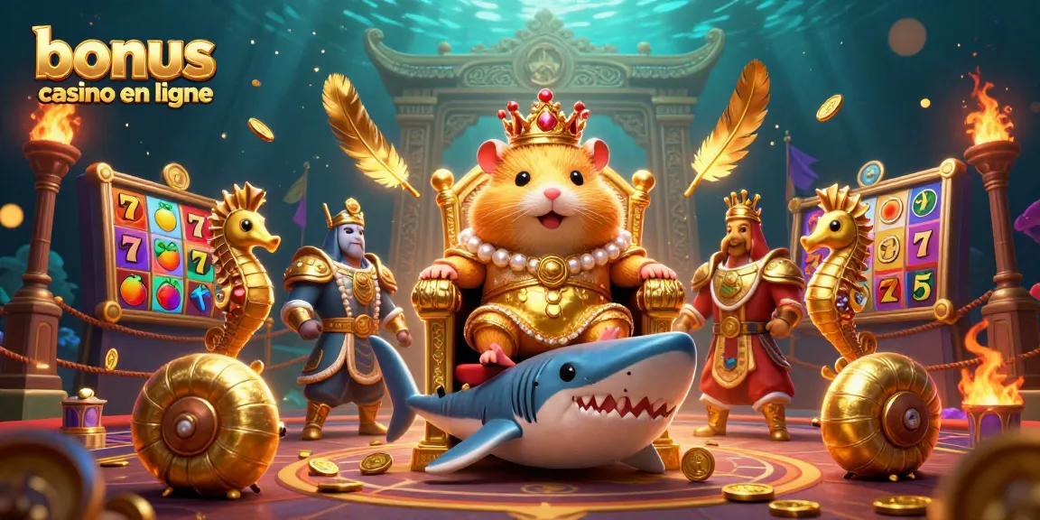 Offrez-vous un bonus casino en ligne incroyable en découvrant le roi hamster qui navigue dans un monde de jeu vibrant.