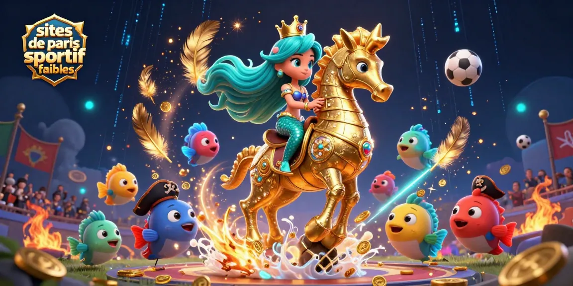 Sites de paris sportif fiables : pariez avec la princesse sirène dans un univers de paris palpitant.