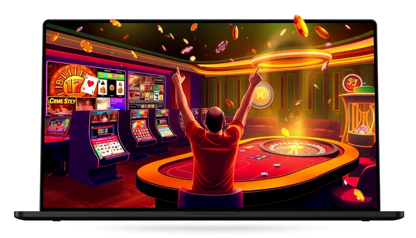 Vivez l'excitation de gagner dans un casino en ligne France fiable avec des joueurs profitant des jeux avec croupiers en direct et des machines à sous.