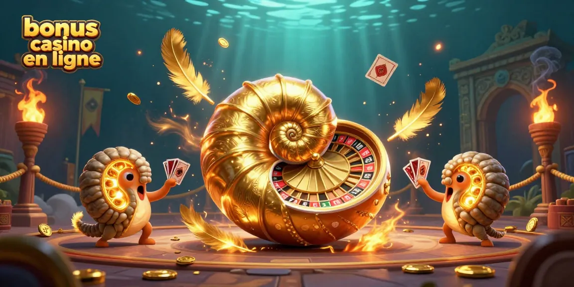 Gagnez avec un bonus casino en ligne captivant dans une illustration 3D richement détaillée.