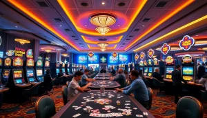 Experience the thrill of online casino Canada with vibrant gaming atmosphere and diverse players.
