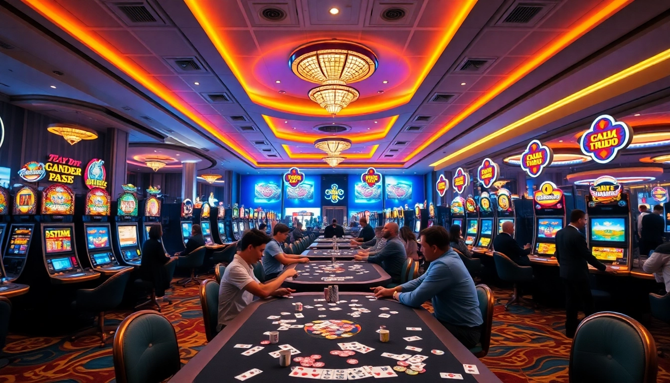 Experience the thrill of online casino Canada with vibrant gaming atmosphere and diverse players.