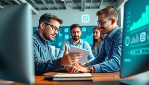 Boost engagement with Instagram smm panel insights and professional analysis in a vibrant workspace.