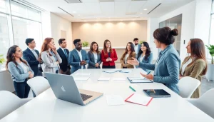 Engage in effective Front desk training near me with a professional workshop setup.