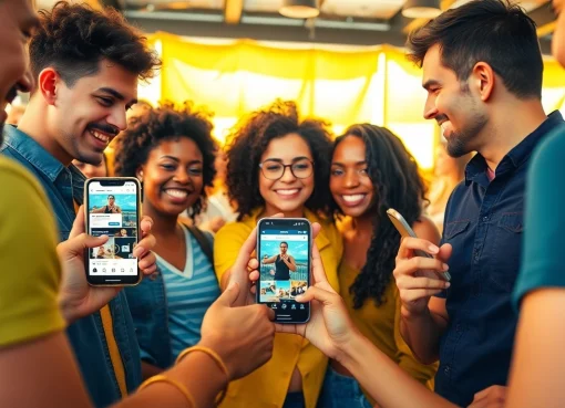 Find local OnlyFans creators in a vibrant community setting, showcasing diverse individuals sharing their profiles.