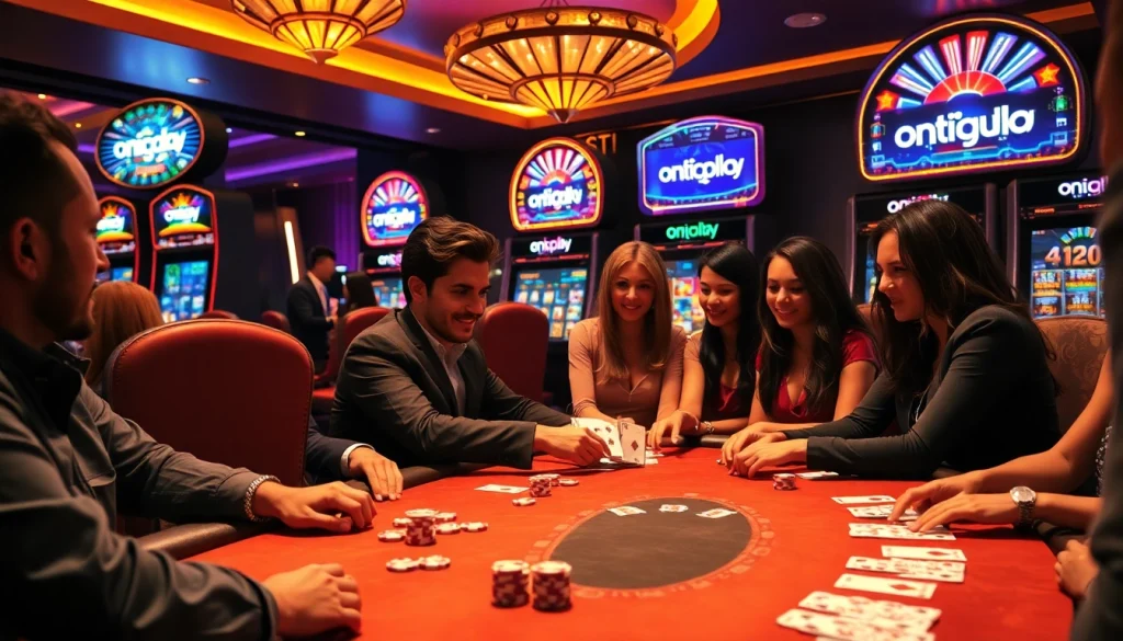 Engage with thrilling blackjack at onicplay's luxurious casino tables.