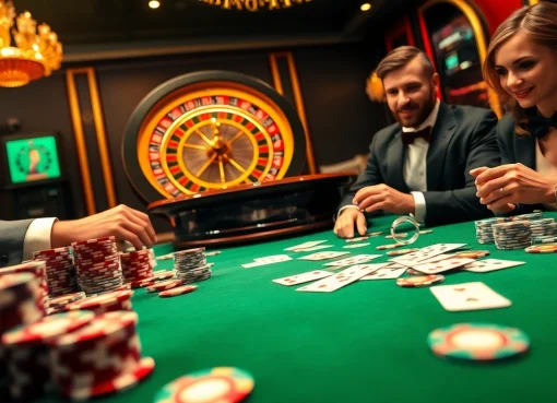 Witness players in action at a high-stakes table where depo 5k feels like a winning strategy with chips and cards.